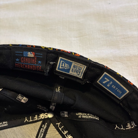 New Era Kansas City Royals Multi-Colored MLB Logo Fitted Hat - Picture 7 of 7